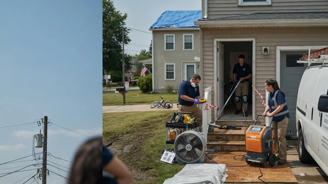 Water Damage Repair in West Lafayette, IN near me